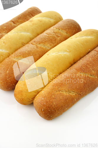 Image of white and dark loaf of bread 