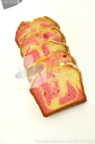 Image of sliced loaf cake