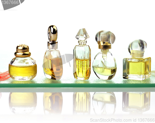 Image of perfume assortment