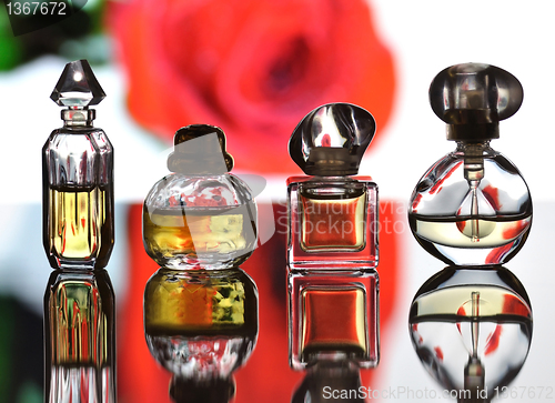 Image of perfume collection 