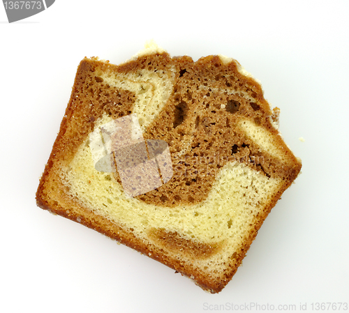 Image of cinnamon swirl loaf sliced cake 