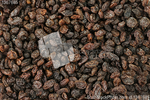Image of raisins background 