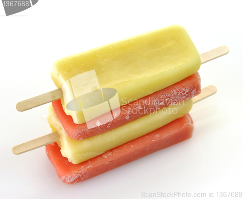 Image of ice cream pops 