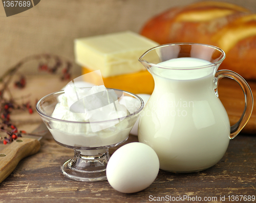 Image of dairy products