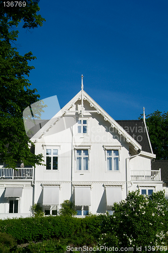 Image of Classic style, wooden villa