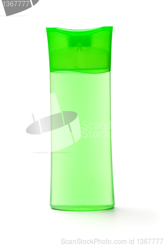 Image of  bottle of shampoo