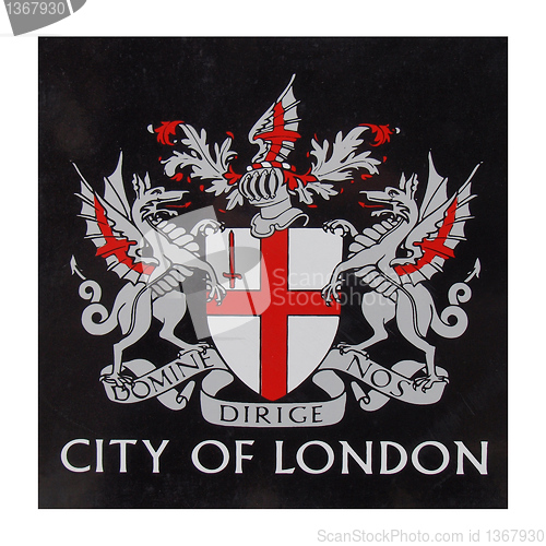 Image of London coat of arms