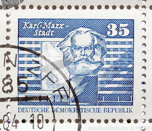 Image of German DDR stamps