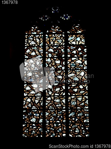 Image of Gothic cathedral glass