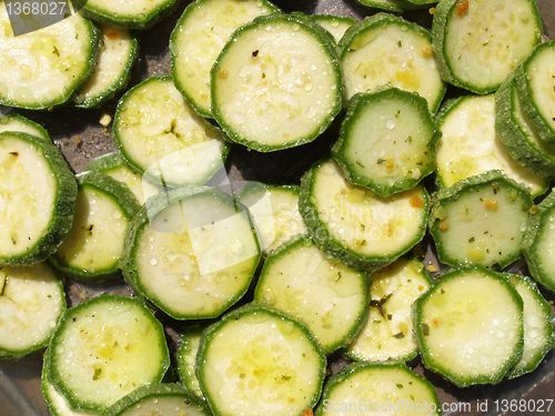 Image of Courgettes zucchini