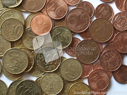 Image of Euro coins