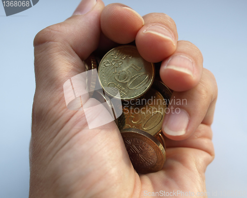 Image of Euro coins