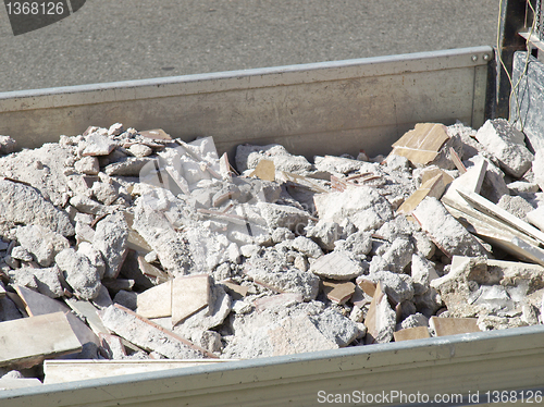 Image of Demolition waste debris