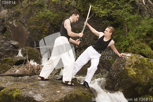 Image of Practice with real swords