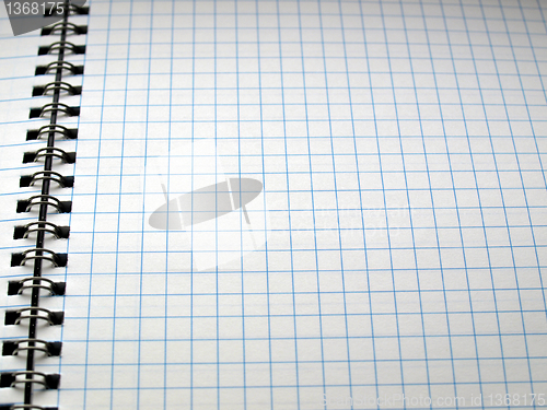 Image of Blank notebook page