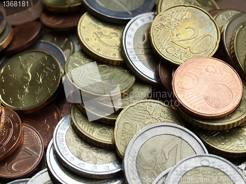 Image of Euro coins