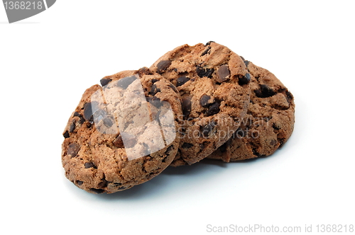 Image of cookie isolated on white background