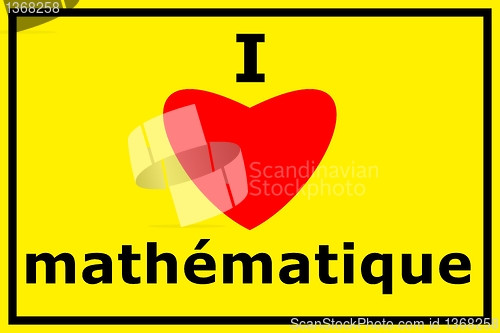 Image of i love math