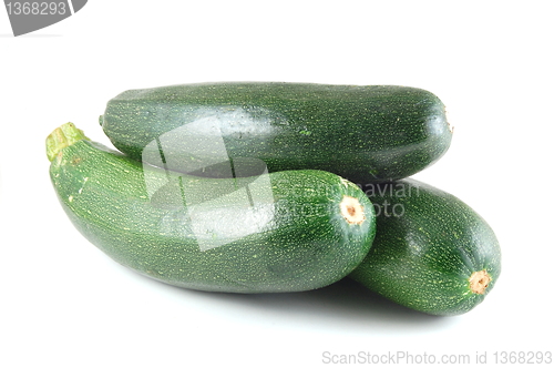 Image of Zucchini over white