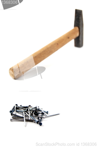 Image of hammer and nails