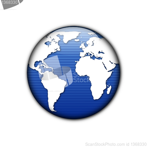 Image of world map button