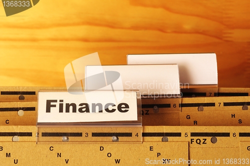 Image of finance