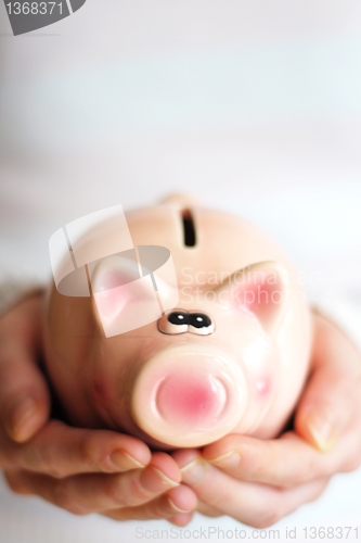 Image of save money on your piggy bank