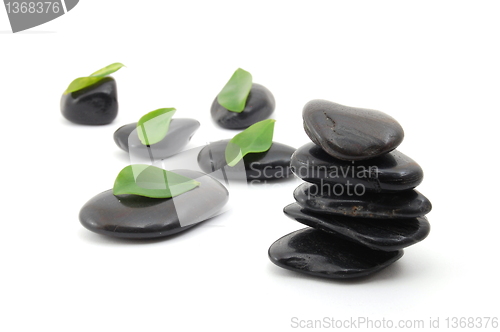 Image of stones in balance