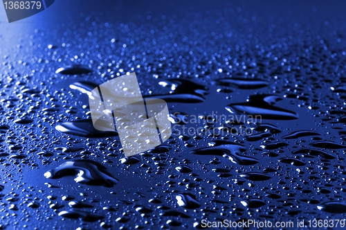 Image of water drops