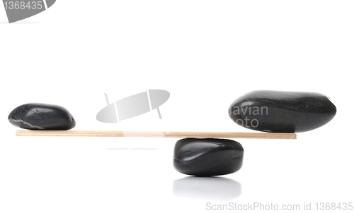 Image of zen stone scales