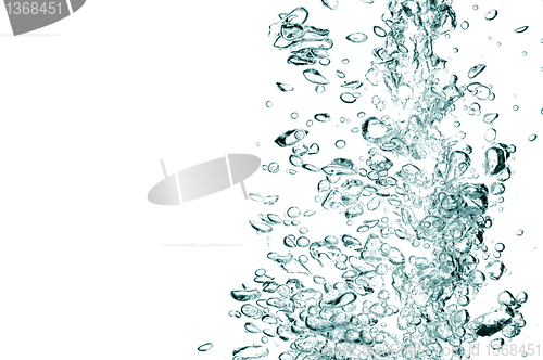 Image of active water background