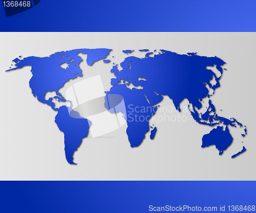 Image of world map