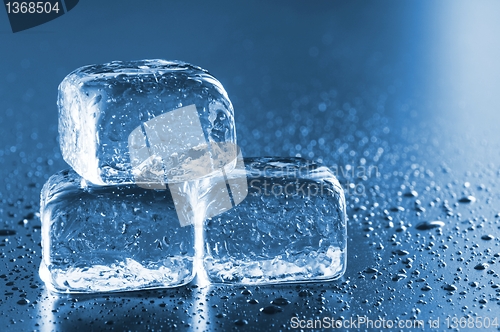 Image of cool ice cubes