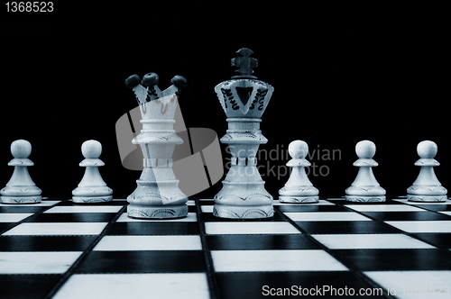 Image of chess conflict