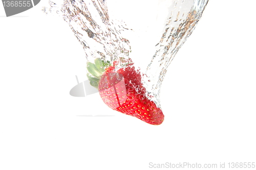 Image of strawberry splash