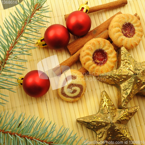 Image of christmas cookies