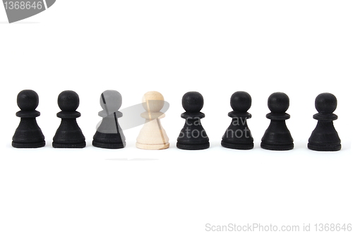 Image of individual chess people