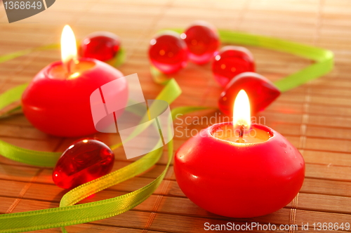 Image of christmas candle