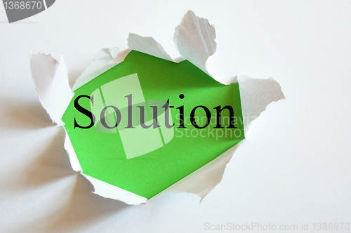 Image of business solution