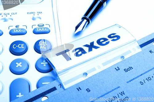 Image of taxes