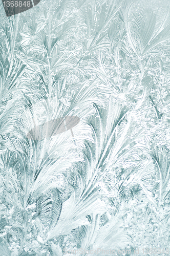 Image of frozen window background