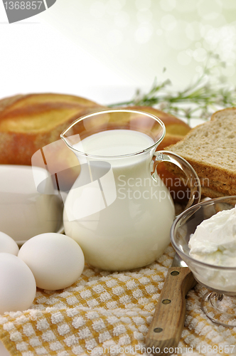 Image of dairy products 