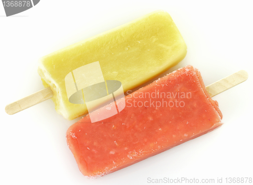 Image of ice cream pops 