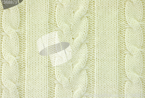 Image of Knitted woolen background