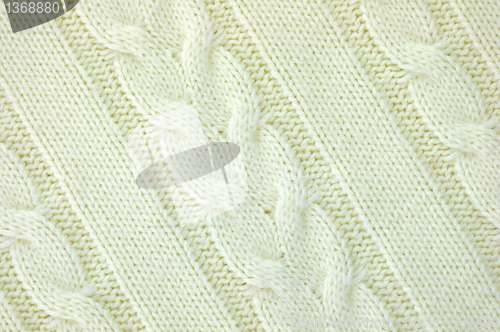 Image of Knitted woolen background