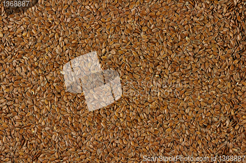 Image of flaxseed background