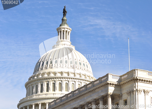 Image of Capitol Hill Building . Washington DC. 
