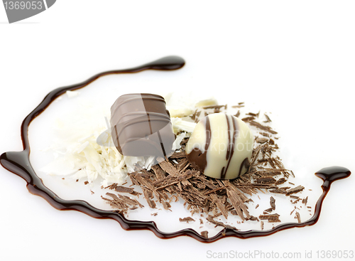 Image of chocolate candies 