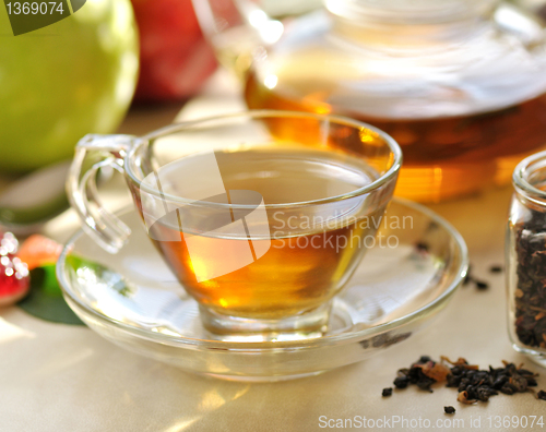 Image of fresh green tea