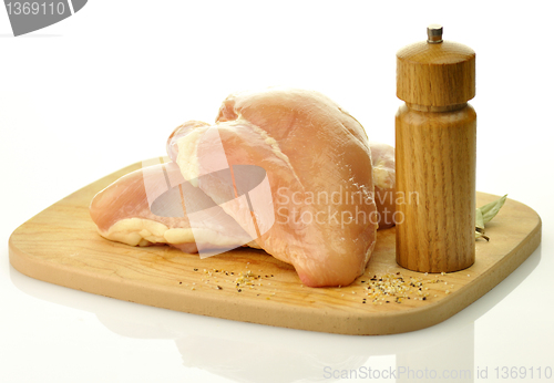 Image of Raw chicken breast meat